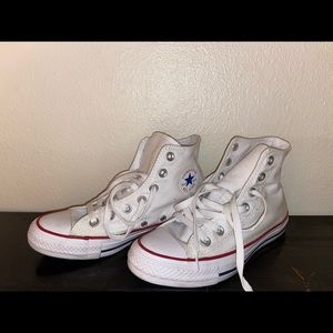 White high top converse